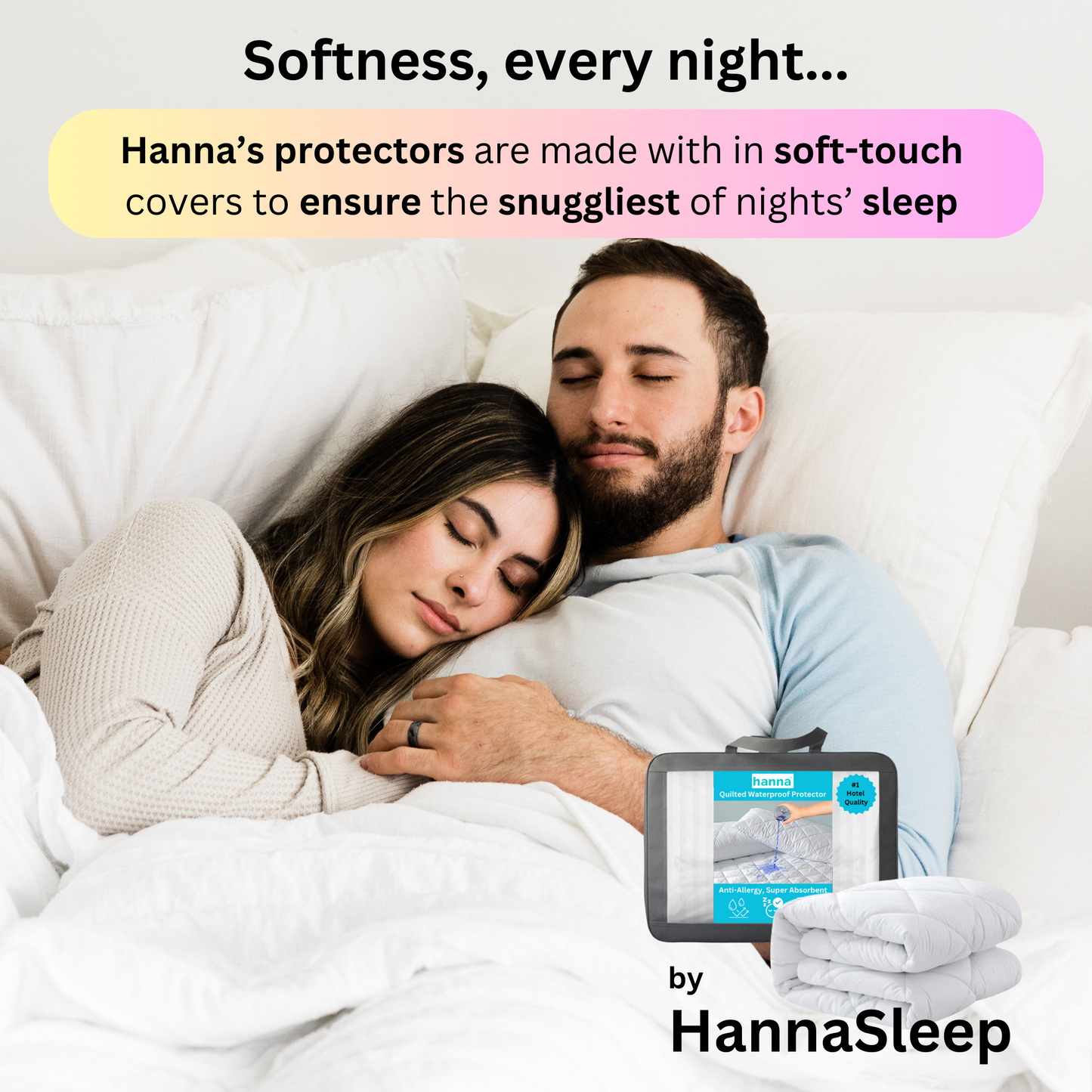 Hanna 100% Waterproof Mattress and Bed Bug Protector